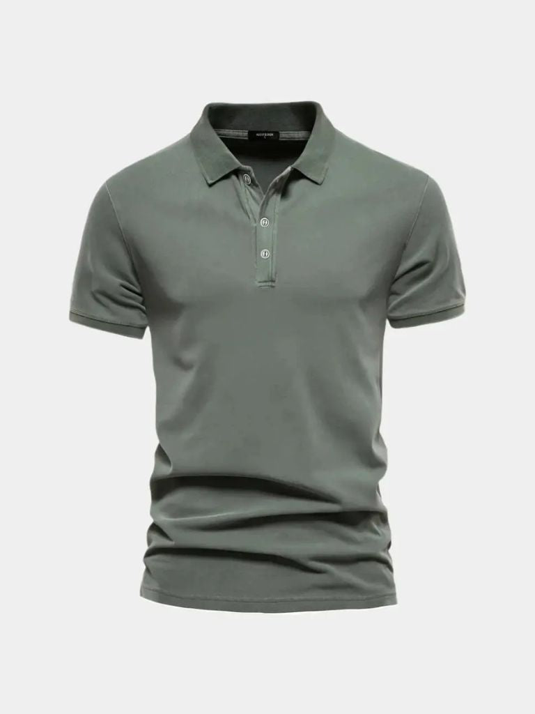 Cotton Polo Shirt Classic Style