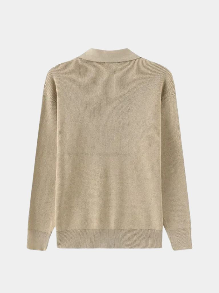 Half Zip Sweater | Luxury Knitwear Jumper