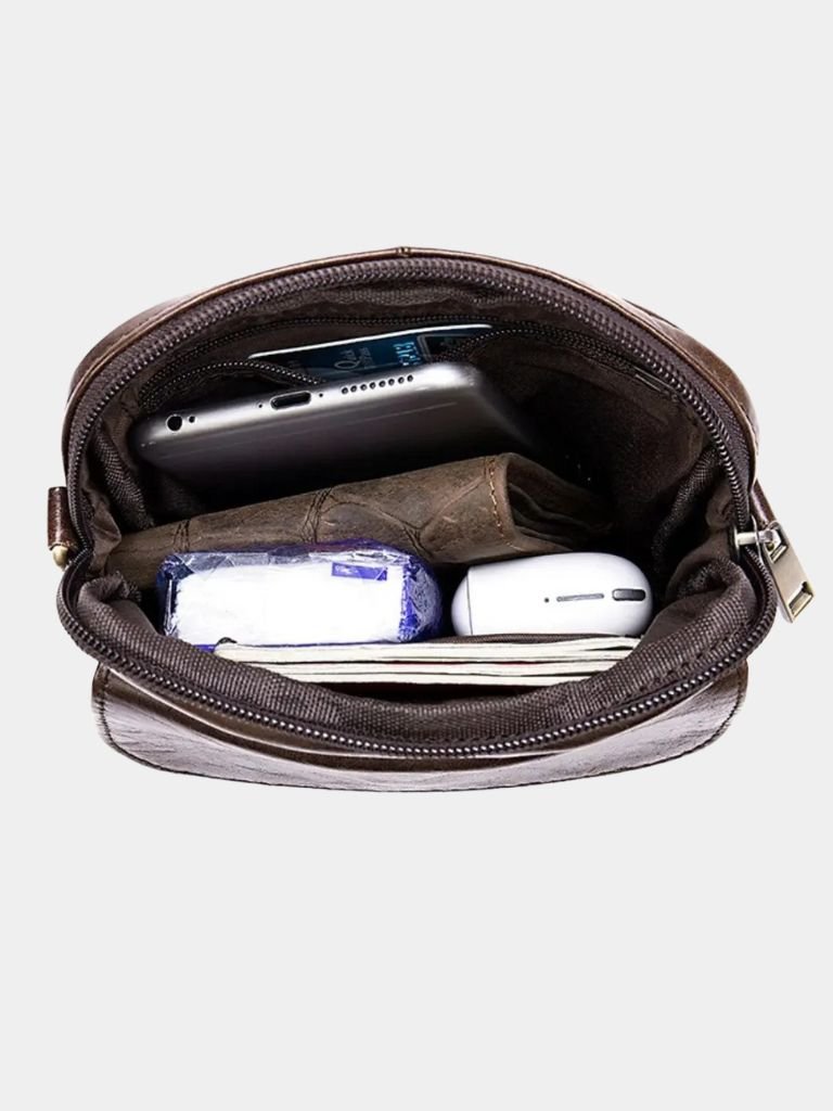 Leather Shoulder Bag | Classic Luxury