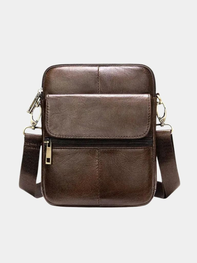 Leather Shoulder Bag | Classic Luxury
