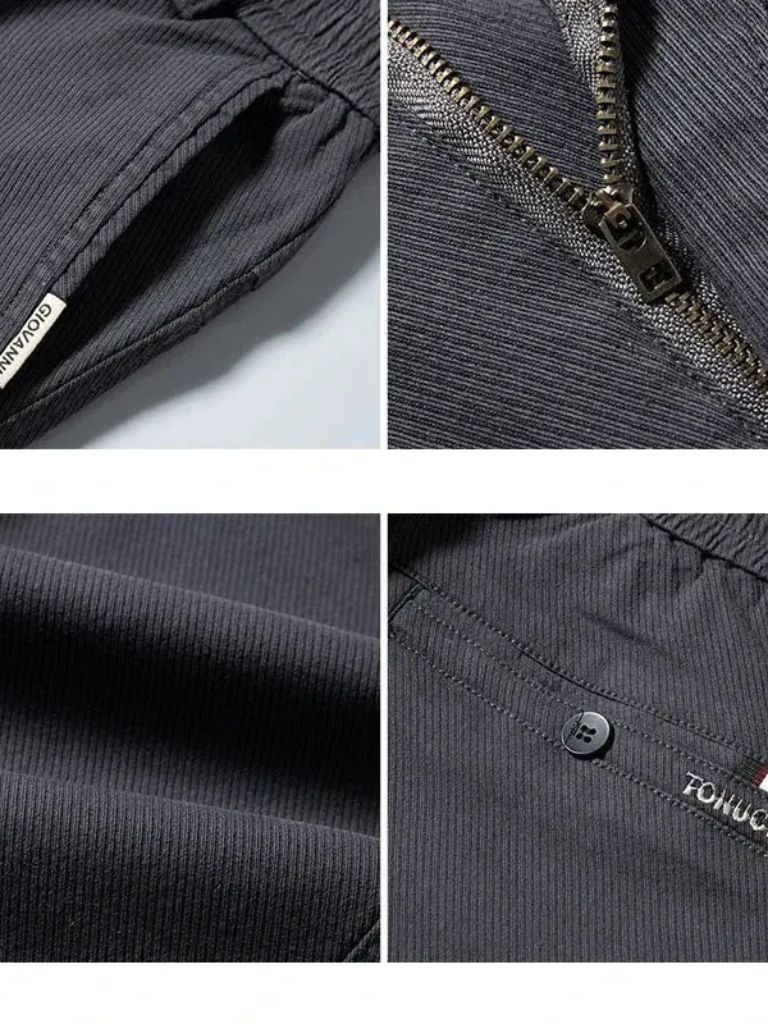 Stretchy Straight Pants | Comfortable Trousers