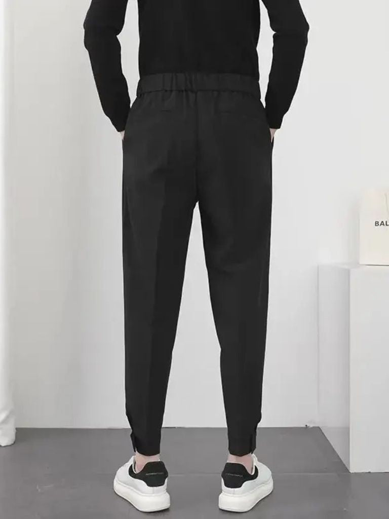 Essential Tailored Pants - Elegant Slim Fit
