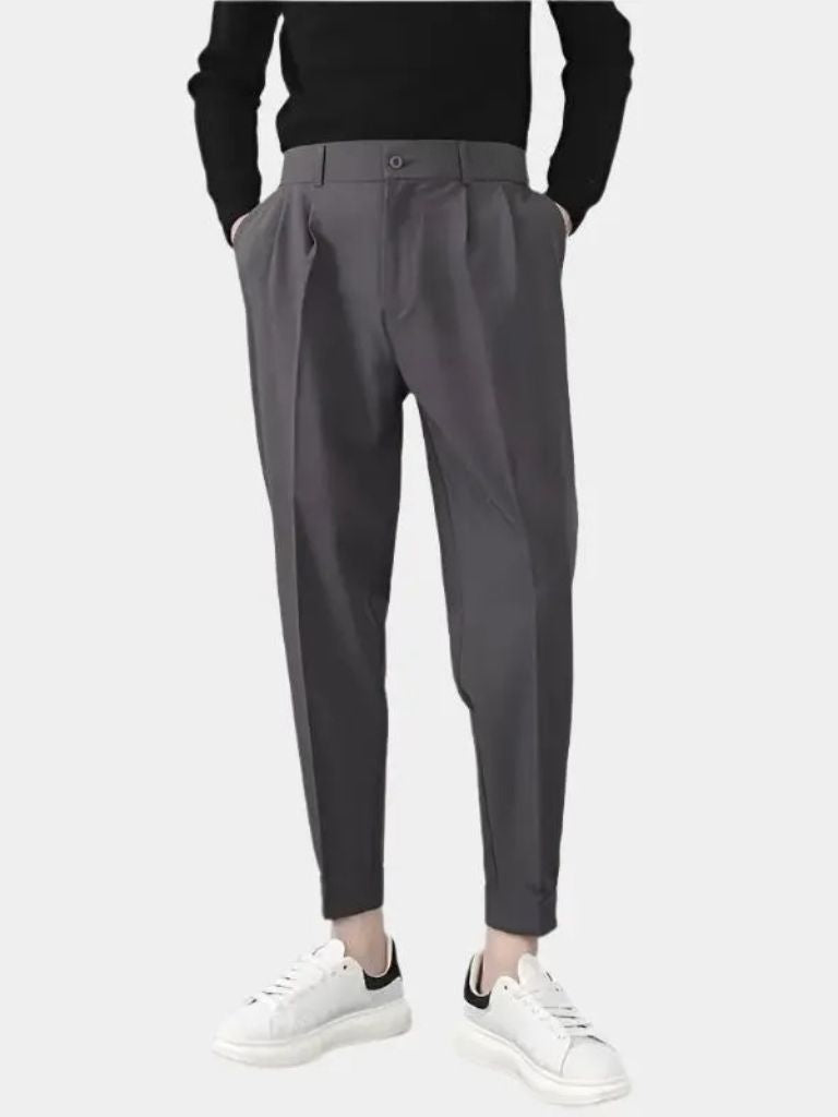 Essential Tailored Pants - Elegant Slim Fit