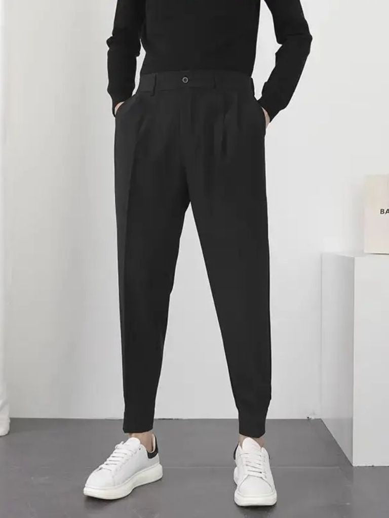 Essential Tailored Pants - Elegant Slim Fit