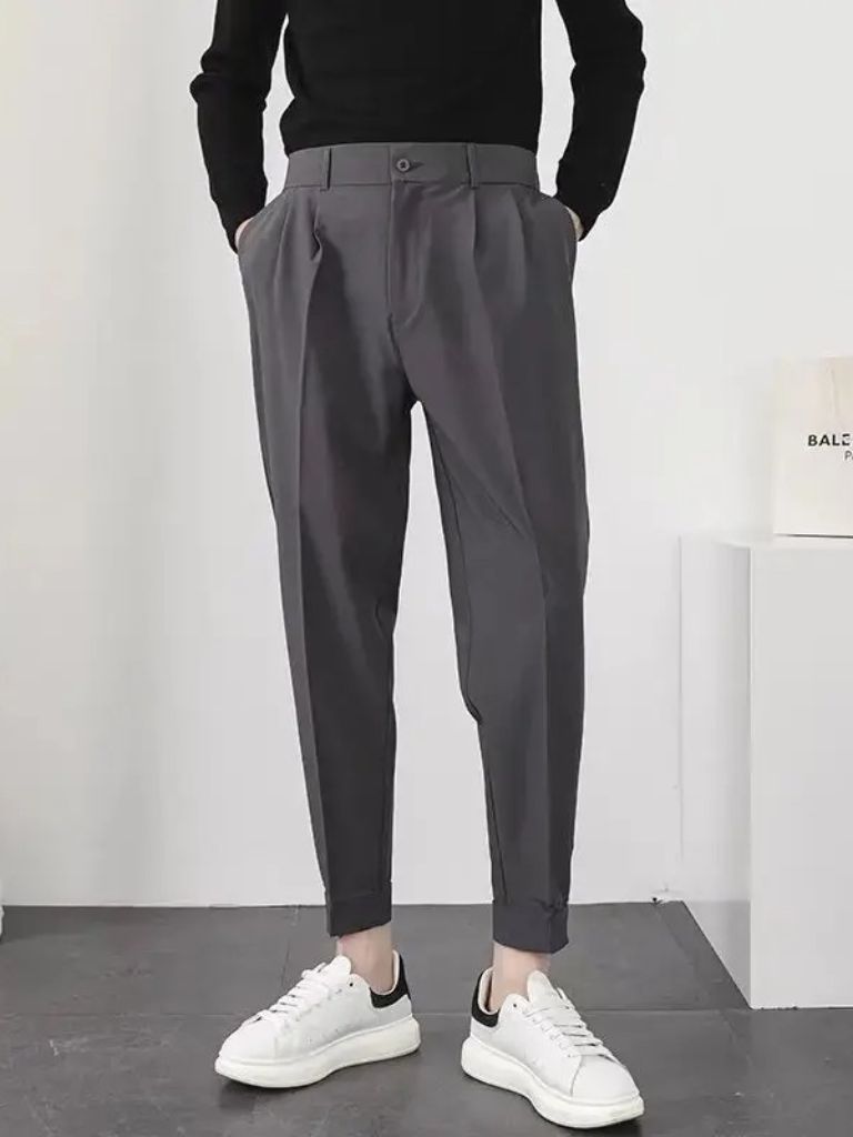 Essential Tailored Pants - Elegant Slim Fit