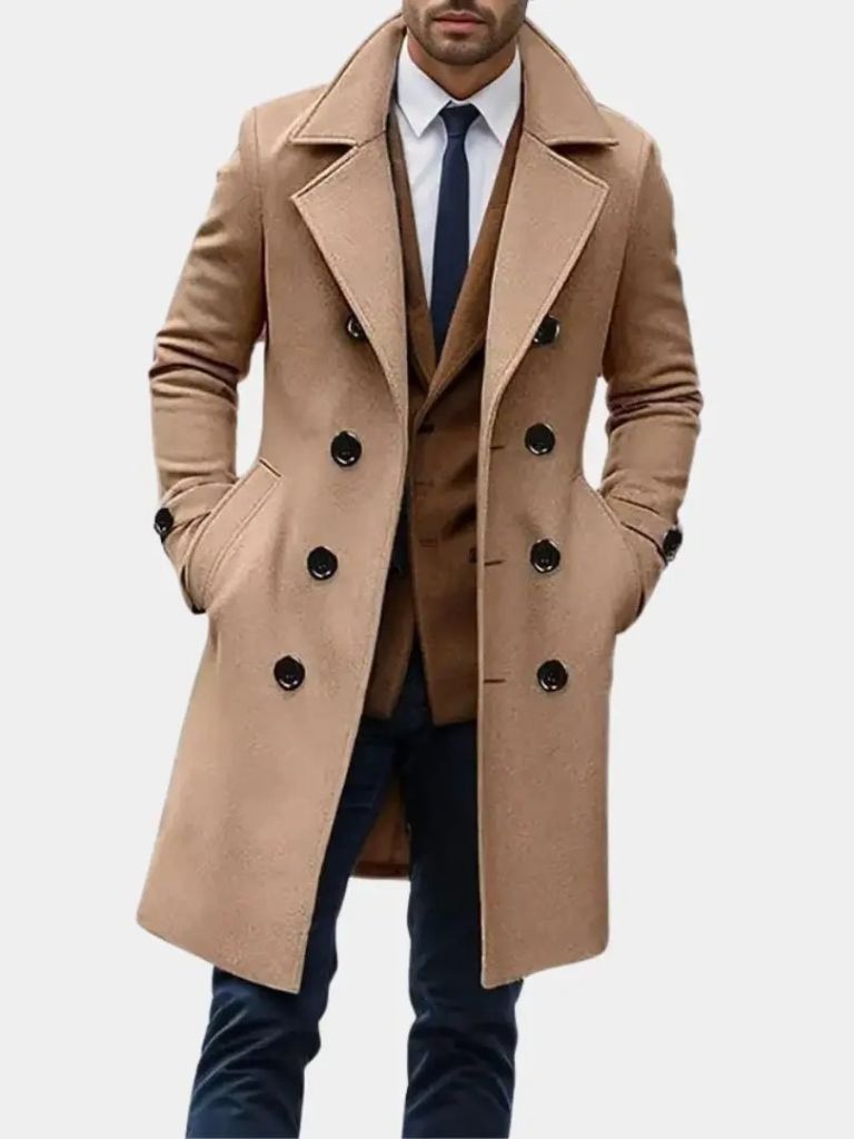 Gentleman’s Coat – Premium Wool Tailored Winter