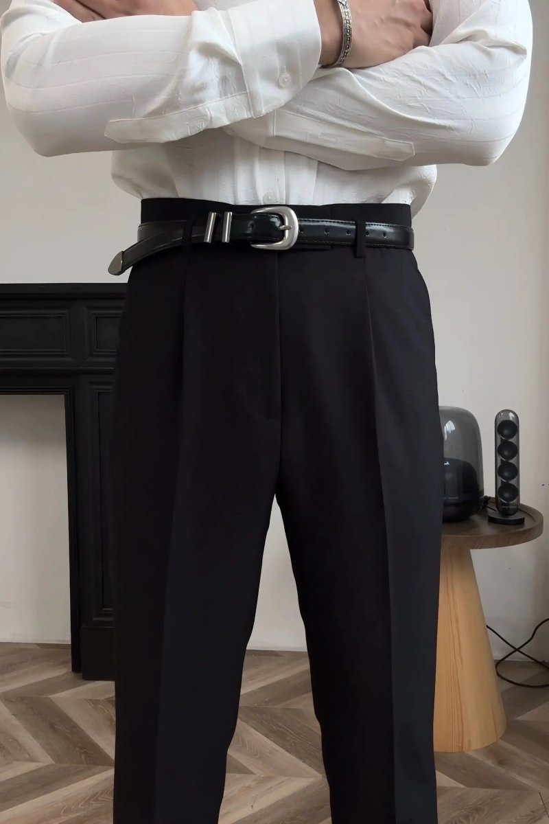 Classic Trousers - Tailored Belt Included