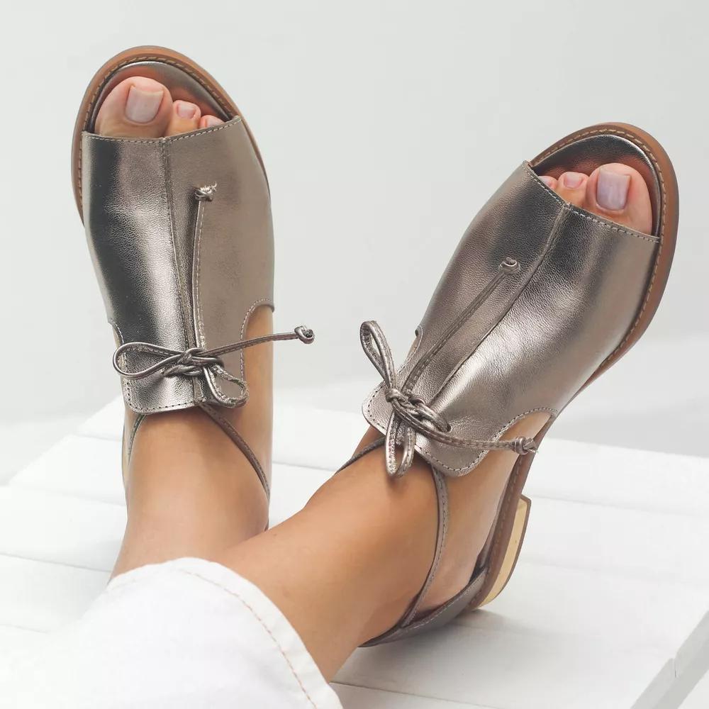 Leather Strap Sandals | Viretti Milano