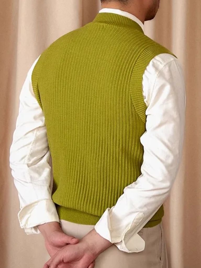 Knit Waistcoat Vest – Premium Stylish Waistcoat Sweater