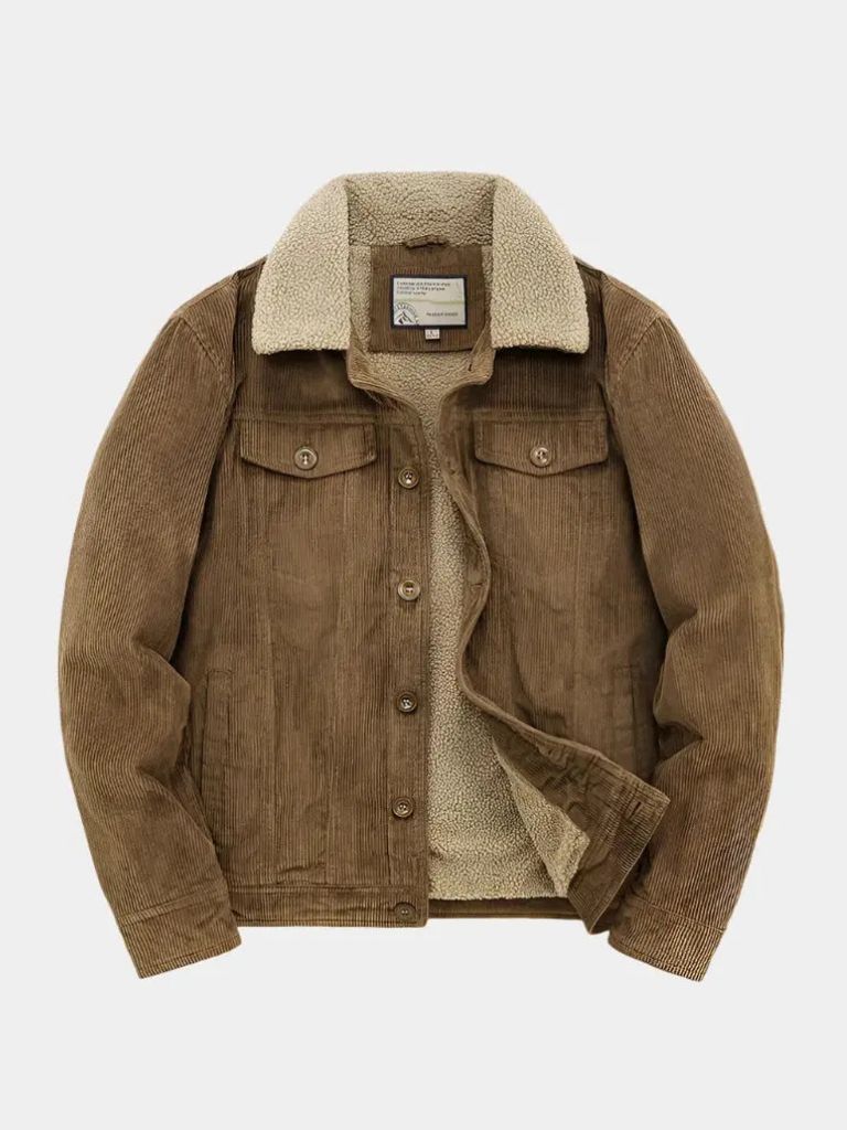 Vintage Corduroy Jacket | Sleek Minimalist Style