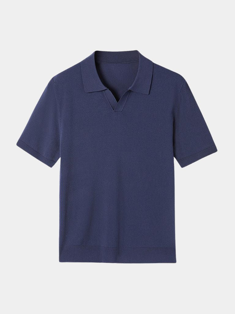 Navy Classic Polo – Premium Cotton