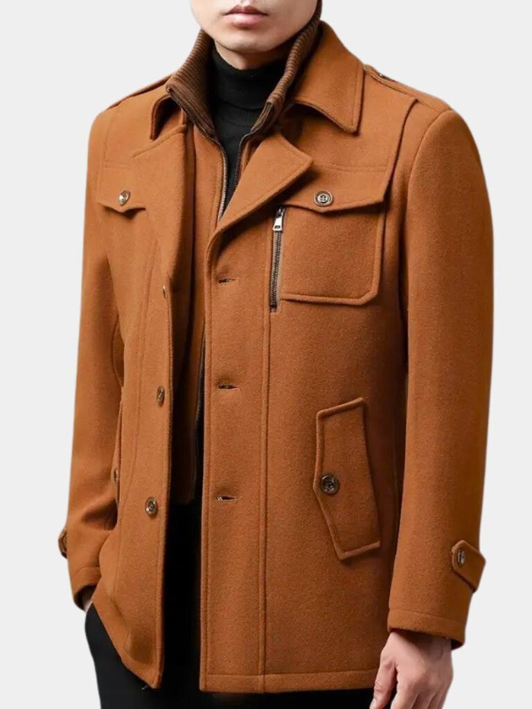 Two-Piece Winter Coat – Wool Blend