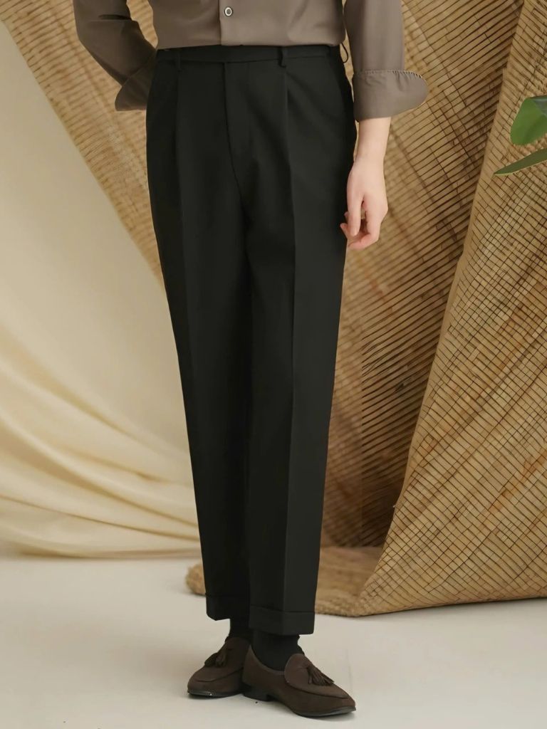 Elastic Classic Trousers – Premium Tailored Pants