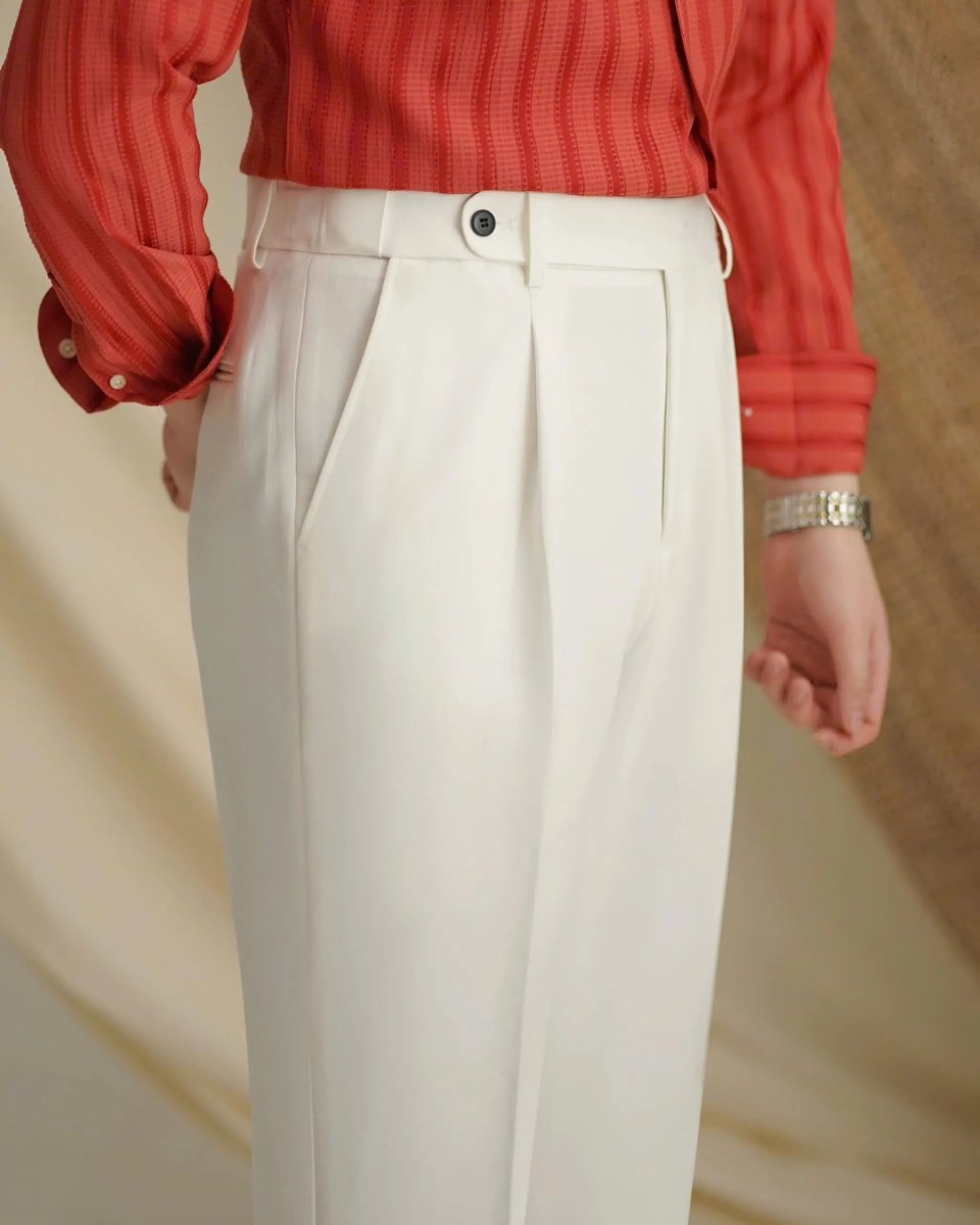 Elastic Classic Trousers – Premium Tailored Pants