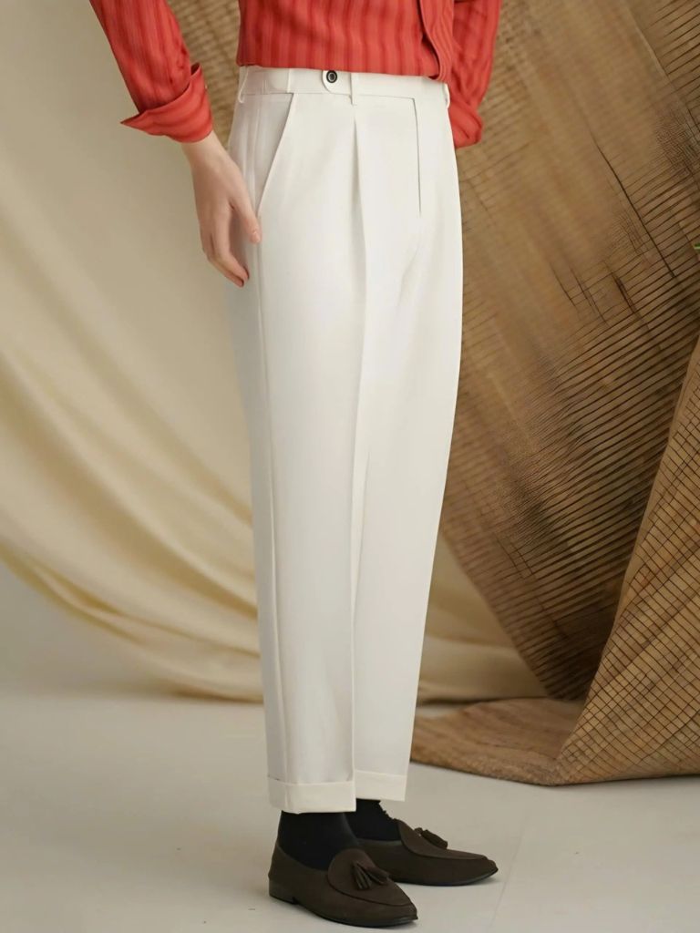 Elastic Classic Trousers – Premium Tailored Pants