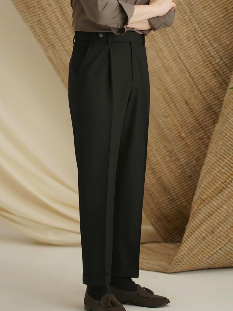 Elastic Classic Trousers – Premium Tailored Pants