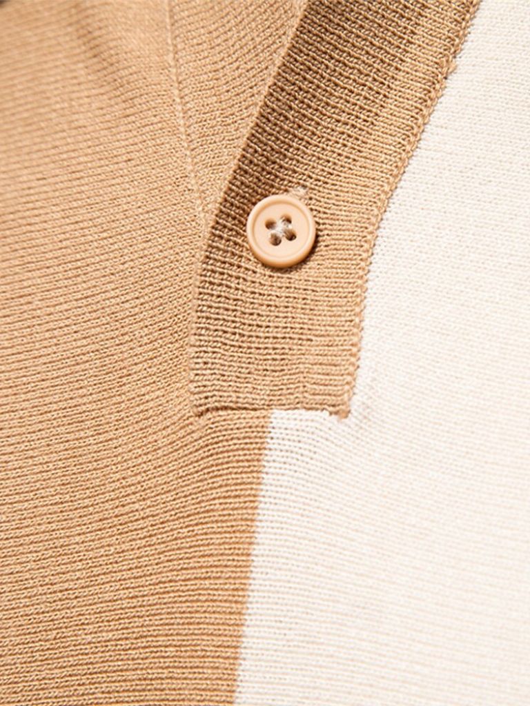 Retro Stripe Polo Classic Shirt