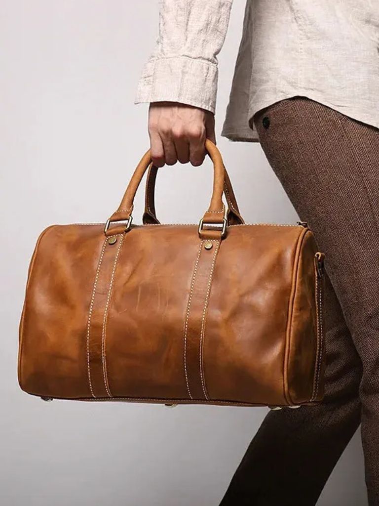 Roma Duffle Bag | Vintage Leather