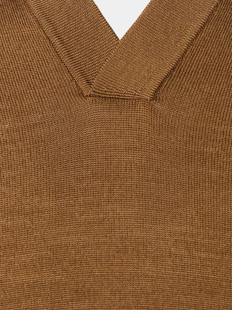 Long Sleeve Polo Shirt | V Neck Classic