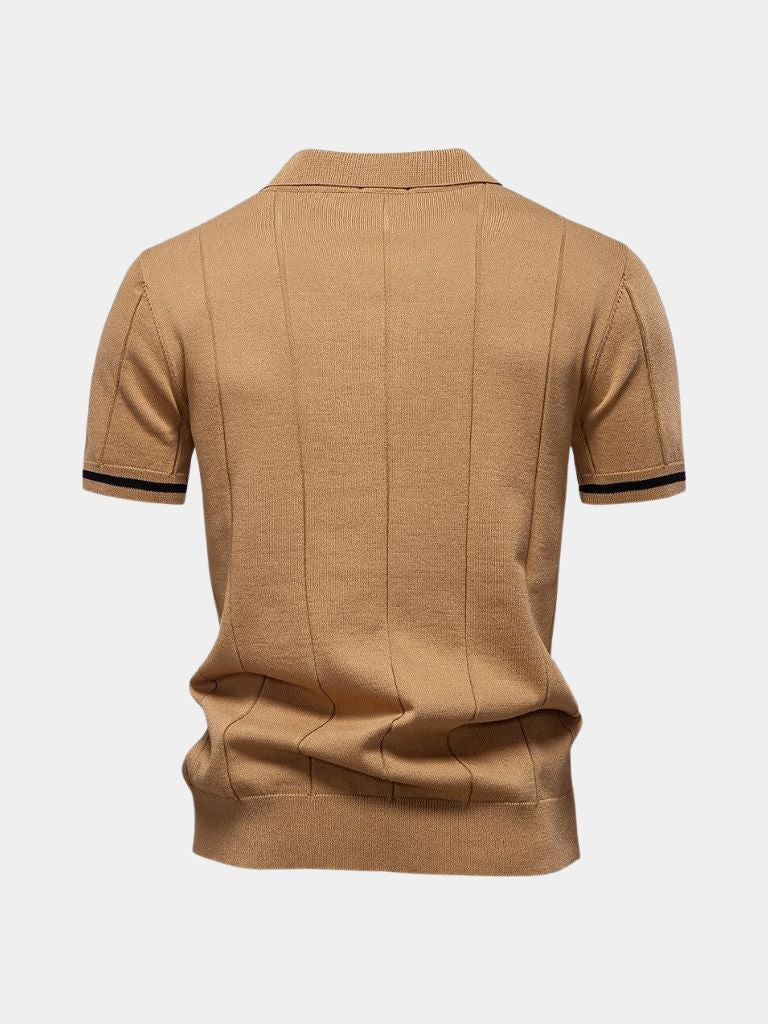 Royal Zip Polo - Breathable Classic Style