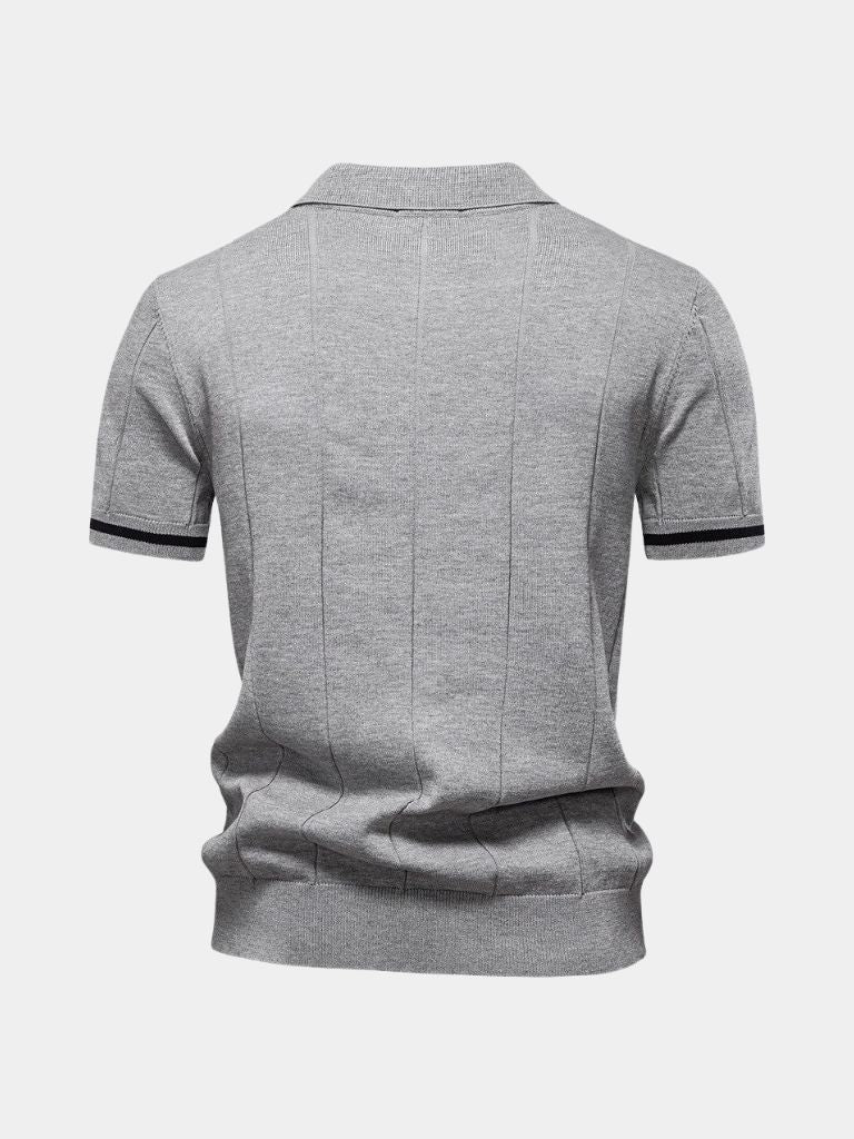 Royal Zip Polo - Breathable Classic Style