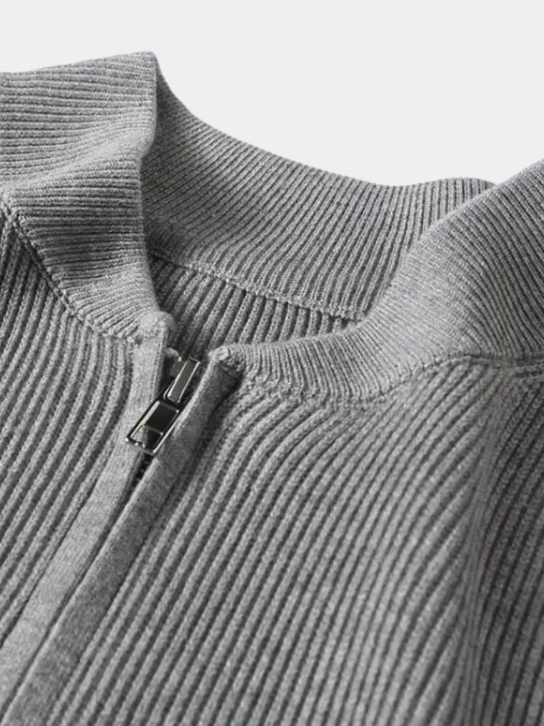 Soft Cotton Jacket | Lightweight Knitwear