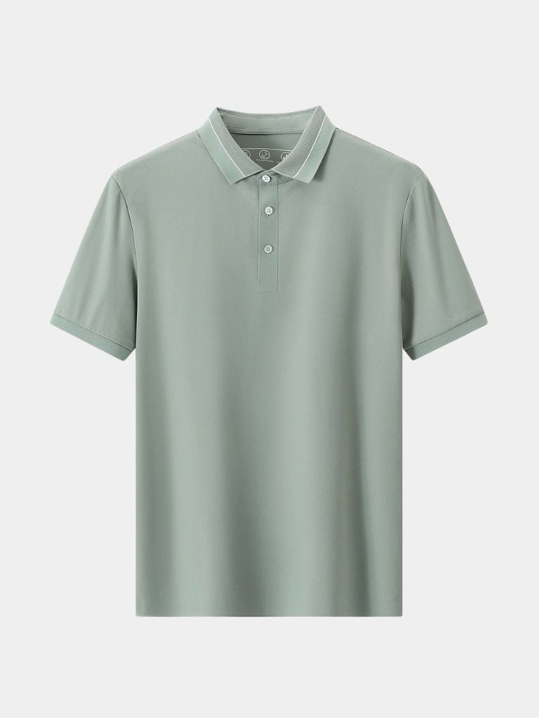 Steel Grey Polo Shirt | Breathable Comfort