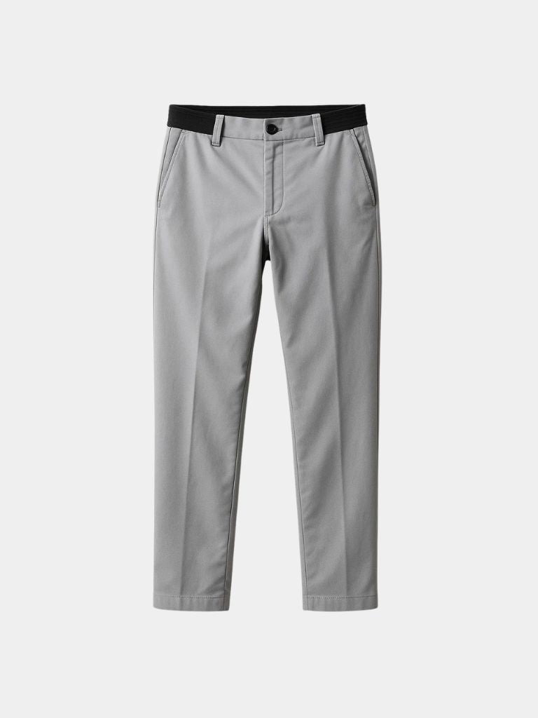 Stretchy Slim Fit Pants | Modern Trousers