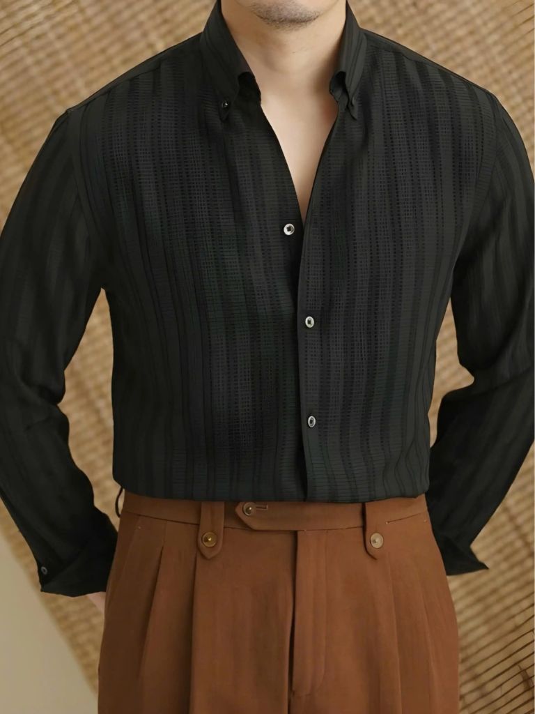 Seersucker Shirt | Classic Striped Button-Down