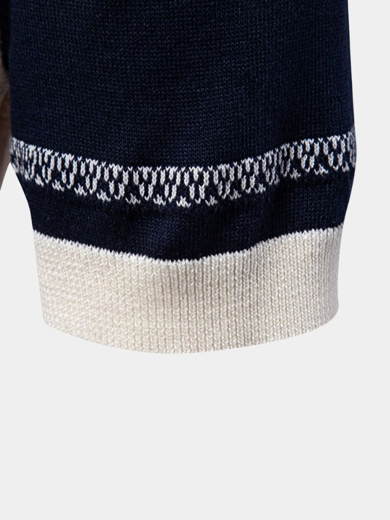 Striped Polo Shirt – Elegant Embroidery