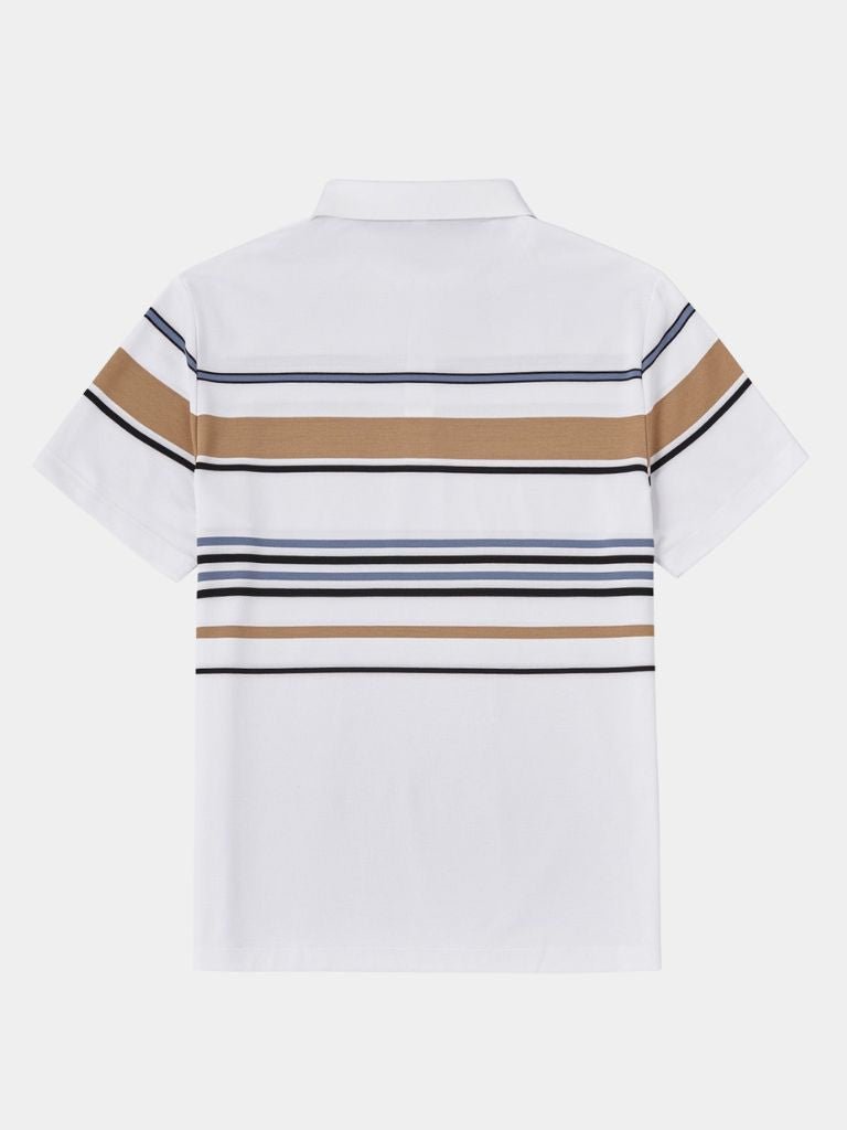 Sunset Stripe Polo Classic Fit