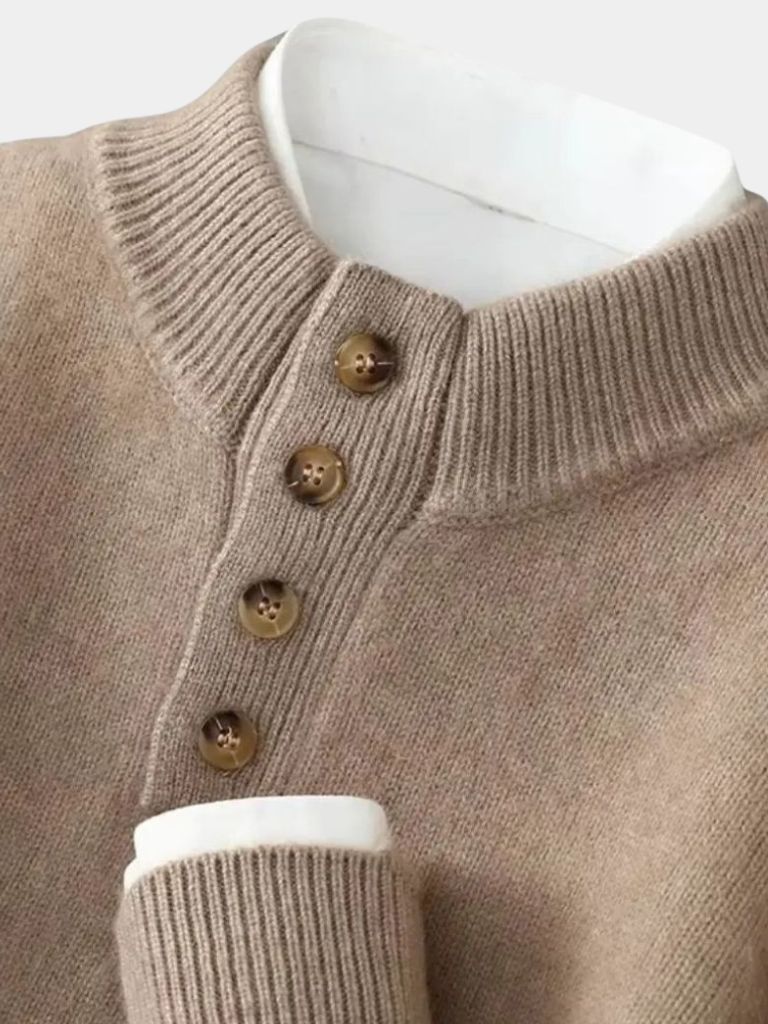 Cashmere Pullover – Classic Luxury Sweater by Viretti Milano