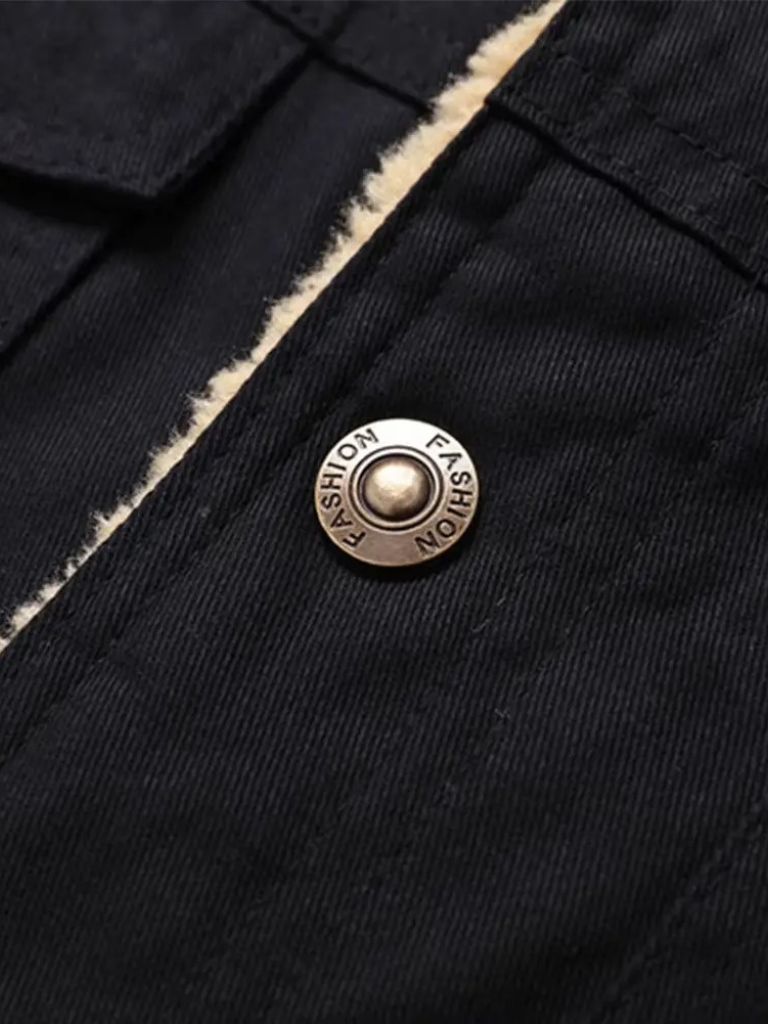 Retro Fleece Bomber Jacket - Classic Style