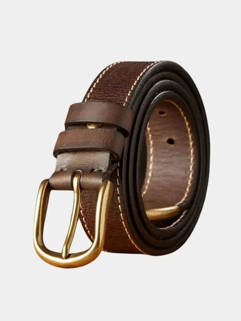 Vintage Leather Belt | Handcrafted Elegance