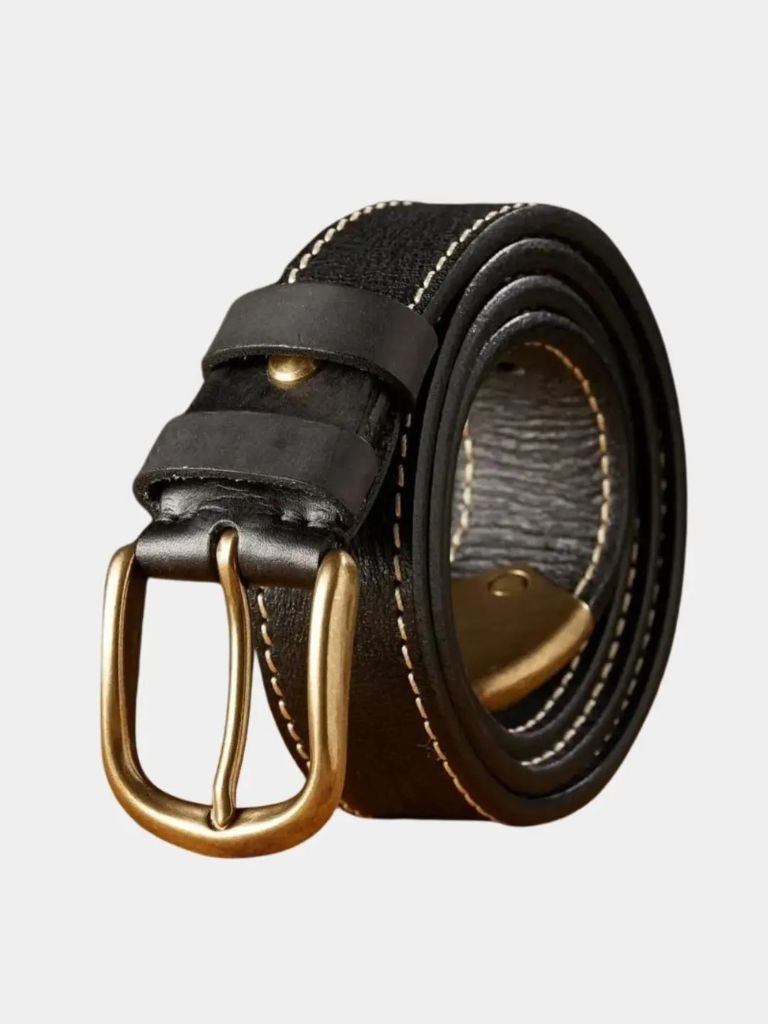 Vintage Leather Belt | Handcrafted Elegance