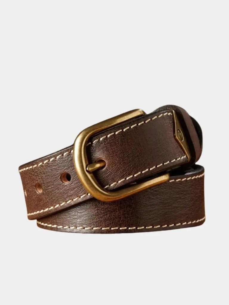 Vintage Leather Belt | Handcrafted Elegance
