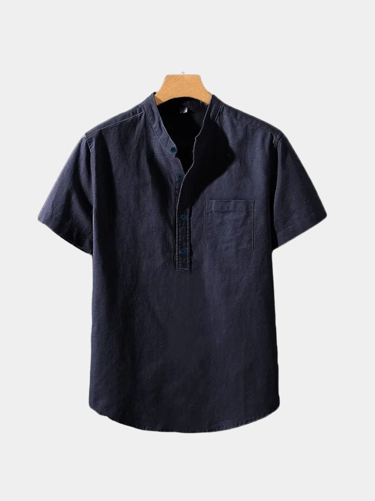 White Linen T-Shirt - Premium Tailored Tee