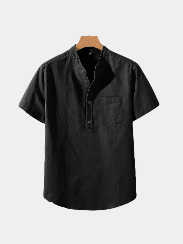 White Linen T-Shirt - Premium Tailored Tee