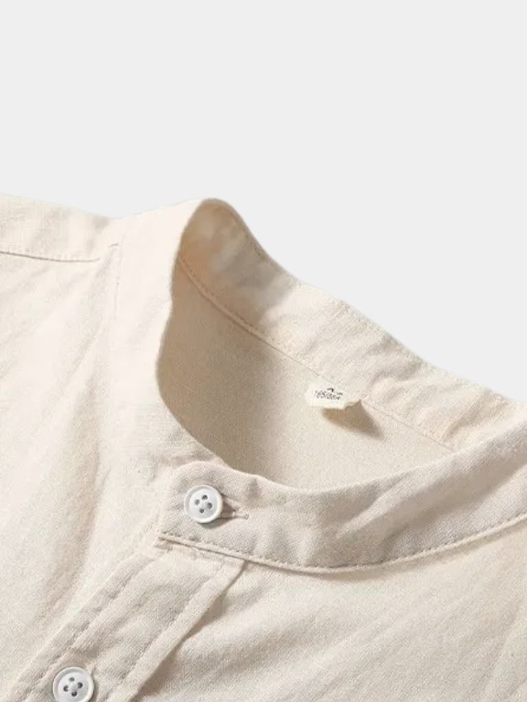 White Linen T-Shirt - Premium Tailored Tee