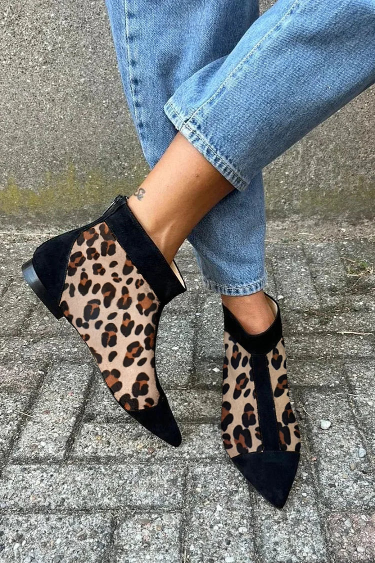 Leopard Print Ankle Boot – Viretti Milano