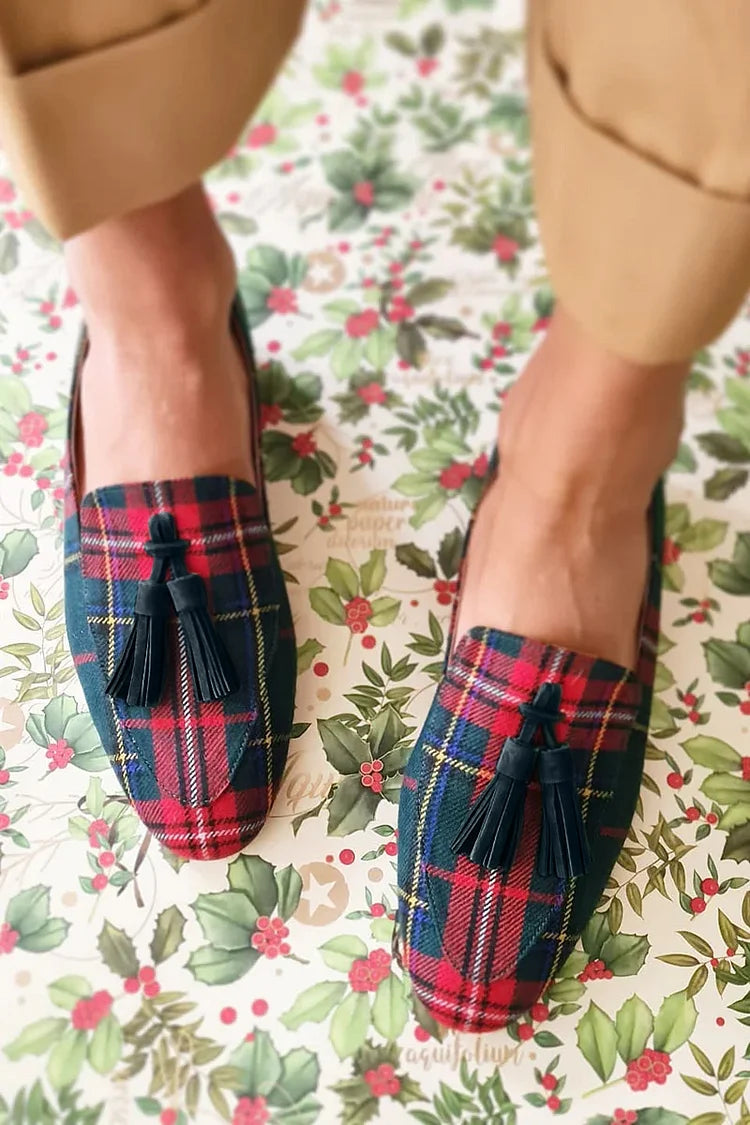 Tartan Loafers – Scottish Style Shoes