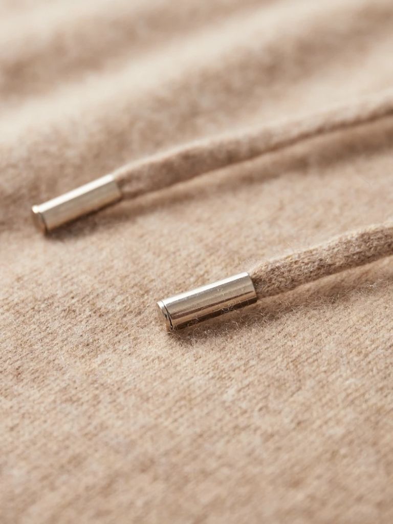 Cashmere Hooded Sweater - Luxury Soft Knitwear by Viretti Milano