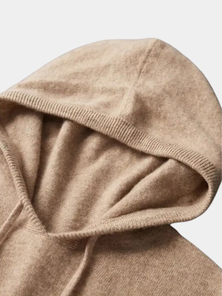 Cashmere Hooded Sweater - Luxury Soft Knitwear by Viretti Milano