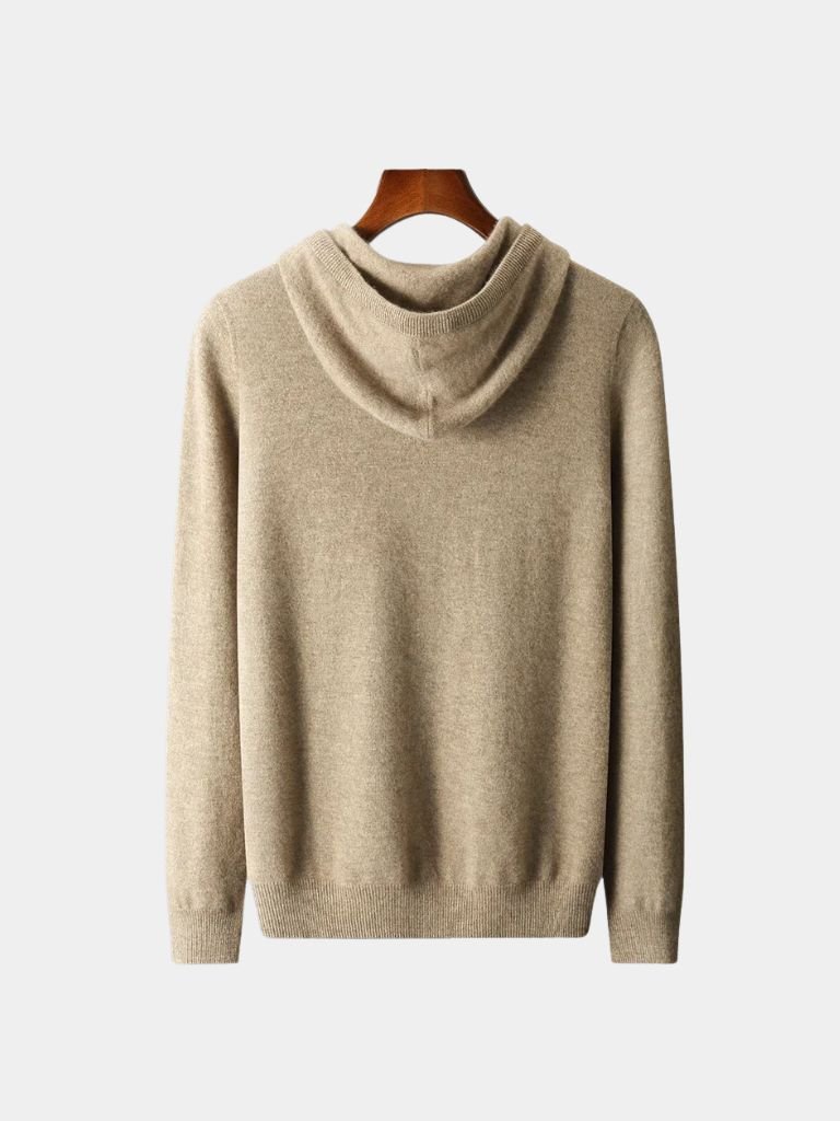 Cashmere Hooded Sweater - Luxury Soft Knitwear by Viretti Milano