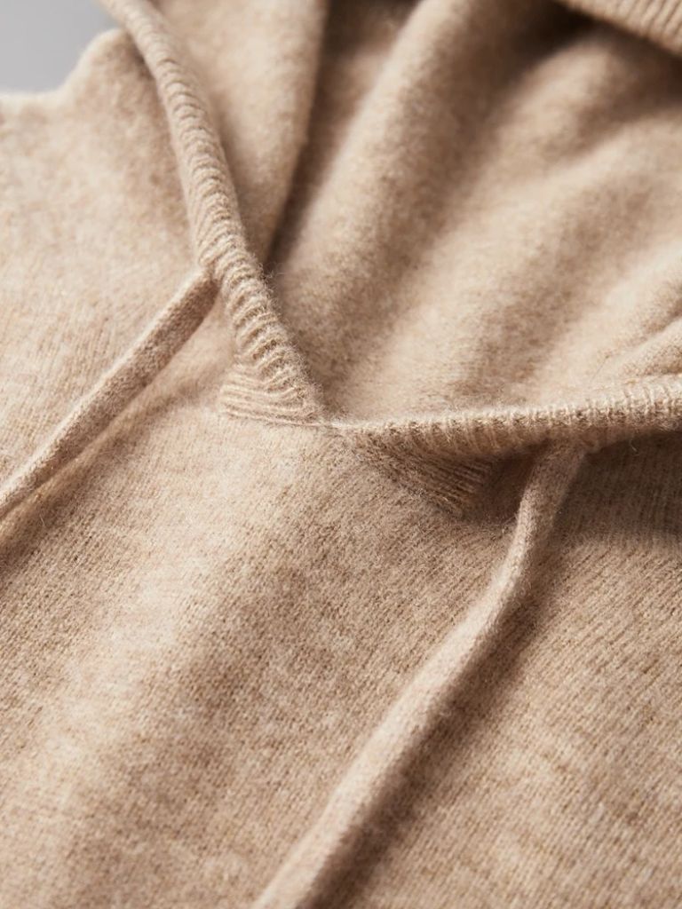 Cashmere Hooded Sweater - Luxury Soft Knitwear by Viretti Milano