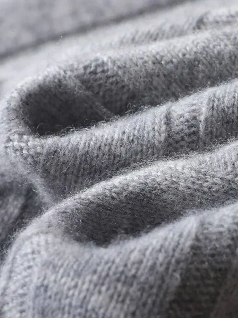 Merino Wool Vest – Classic Tailored Pullover