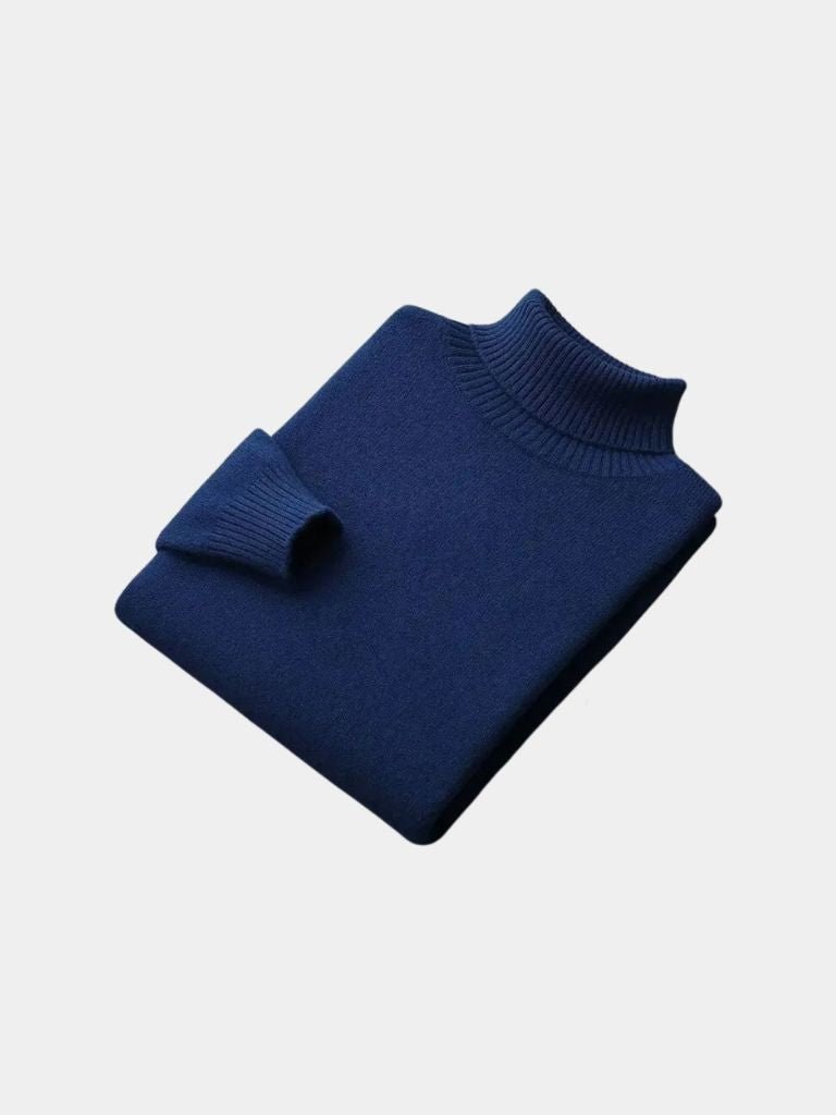 Merino Wool Turtleneck | Premium Italian Winter Sweater