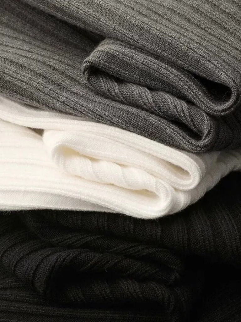 Knit Polo Pullover - Alpine Riviera