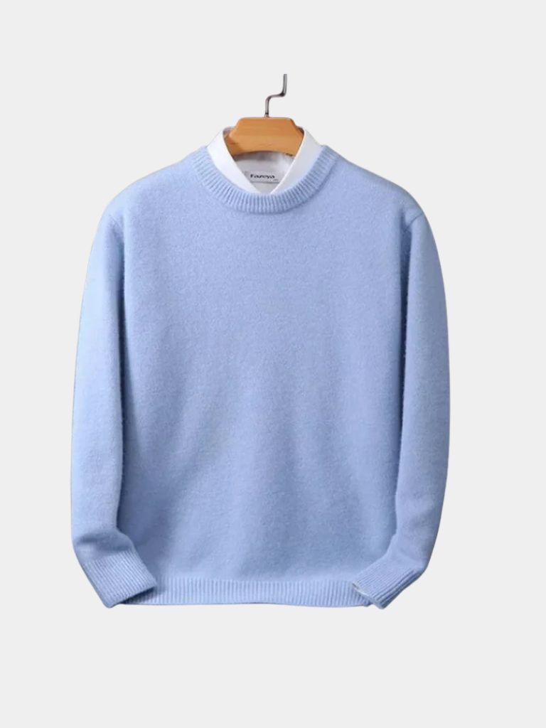 Cotton Pullover – Soft Tailored Sweater by Viretti Milano