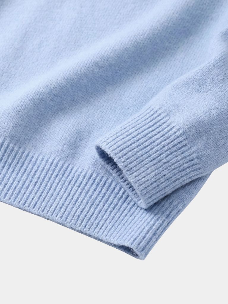 Cotton Pullover – Soft Tailored Sweater by Viretti Milano